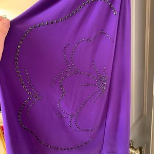 Purple dress